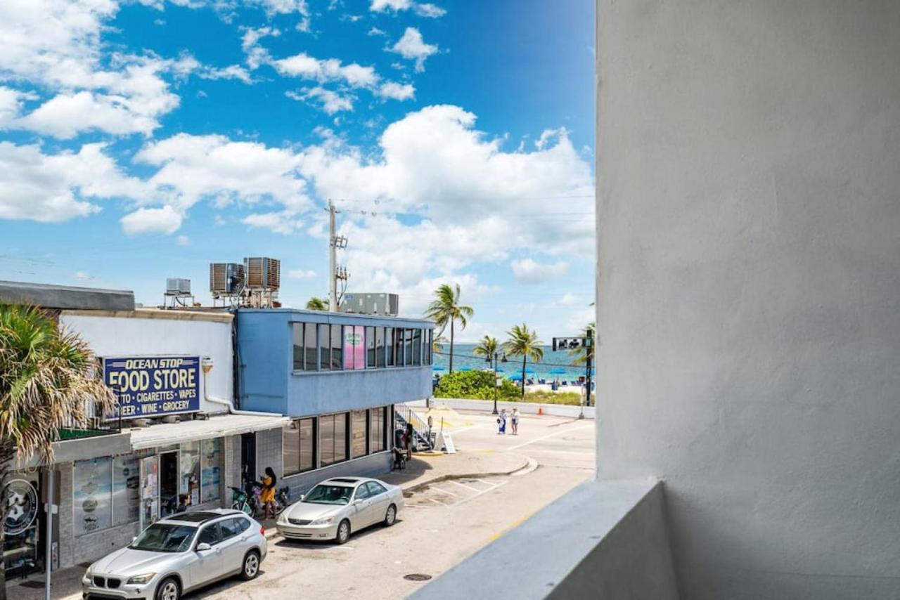 The Purple Pelican Beachfront With Ocean Balcony Unit 3 Fort Lauderdale Esterno foto