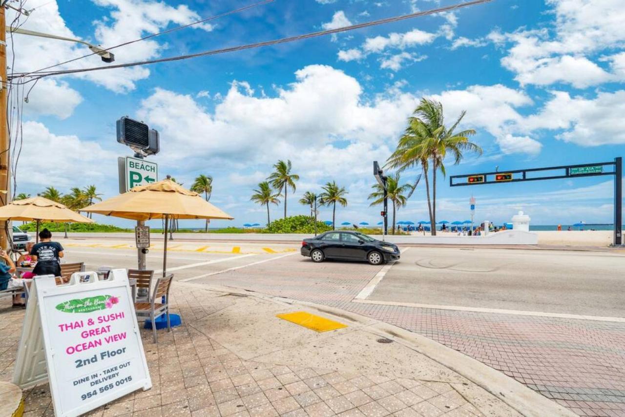 The Purple Pelican Beachfront With Ocean Balcony Unit 3 Fort Lauderdale Esterno foto