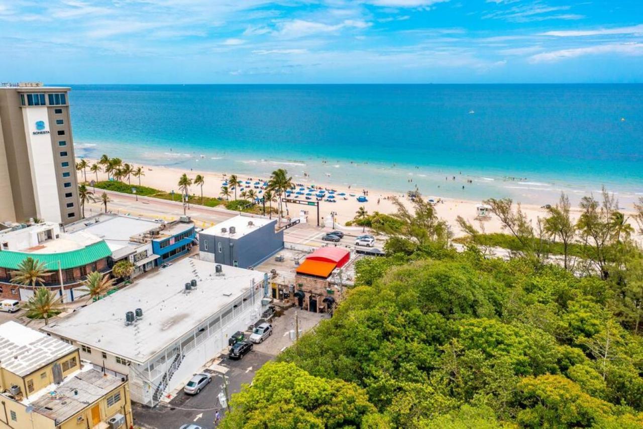 The Purple Pelican Beachfront With Ocean Balcony Unit 3 Fort Lauderdale Esterno foto