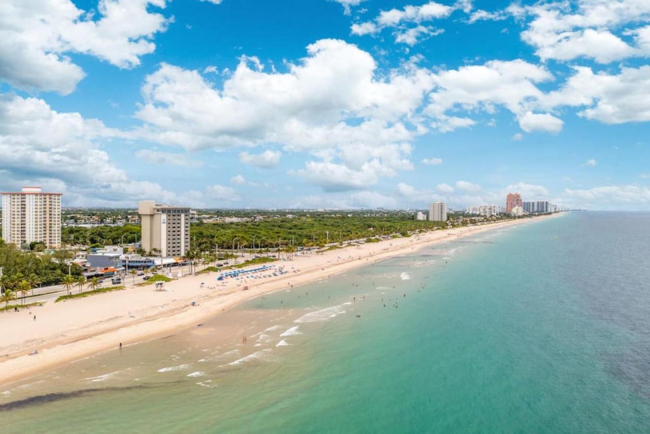 The Purple Pelican Beachfront With Ocean Balcony Unit 3 Fort Lauderdale Esterno foto