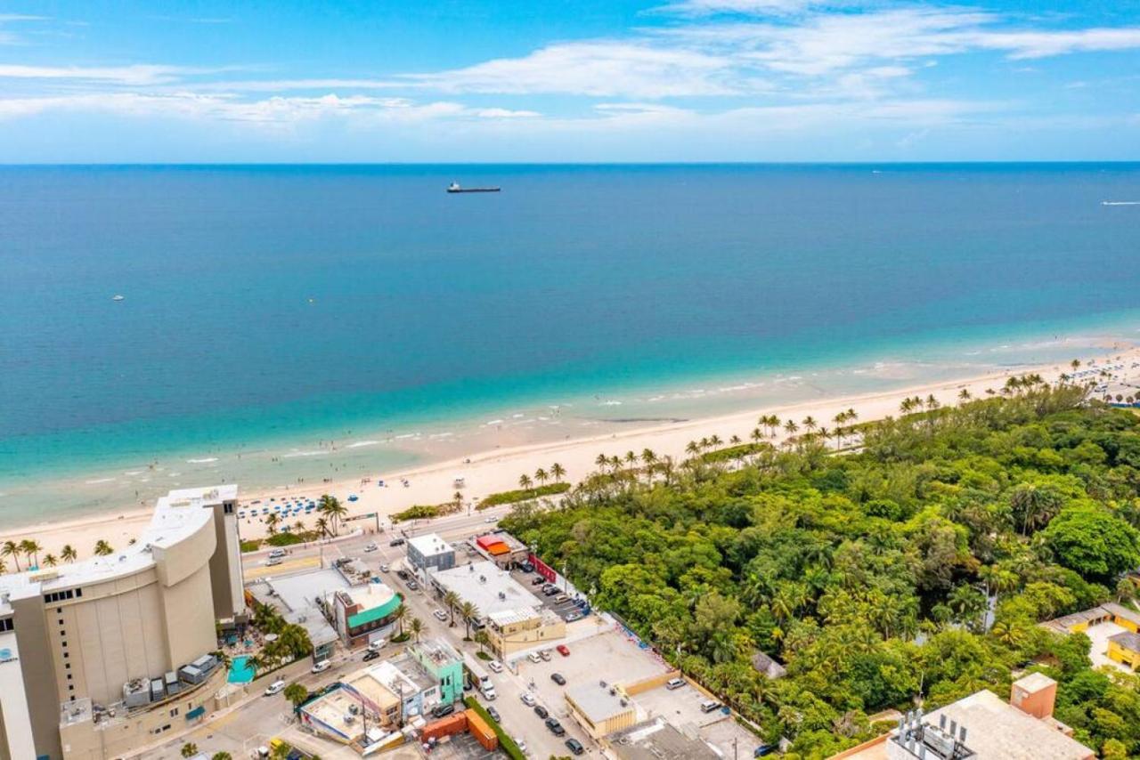 The Purple Pelican Beachfront With Ocean Balcony Unit 3 Fort Lauderdale Esterno foto
