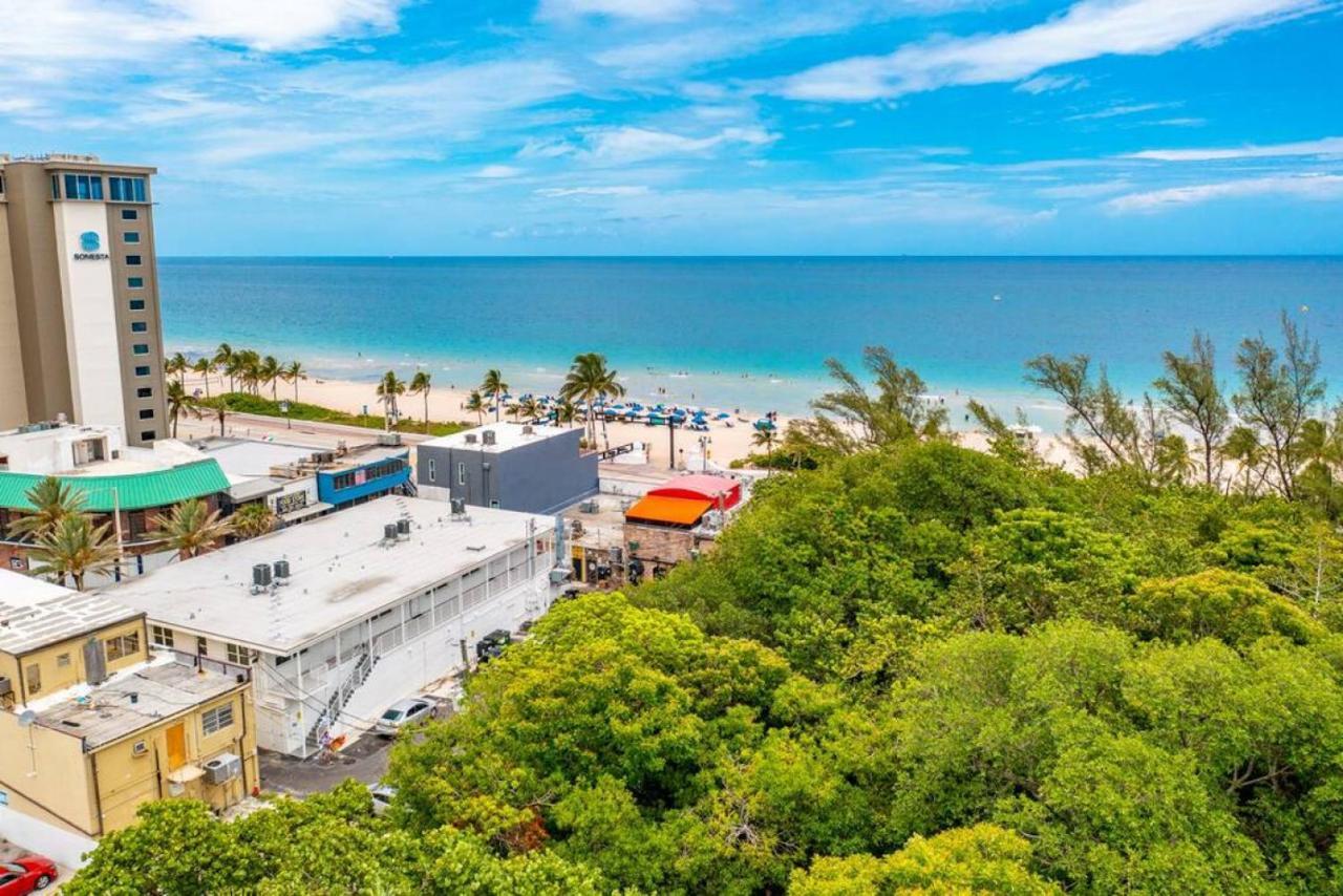 The Purple Pelican Beachfront With Ocean Balcony Unit 3 Fort Lauderdale Esterno foto
