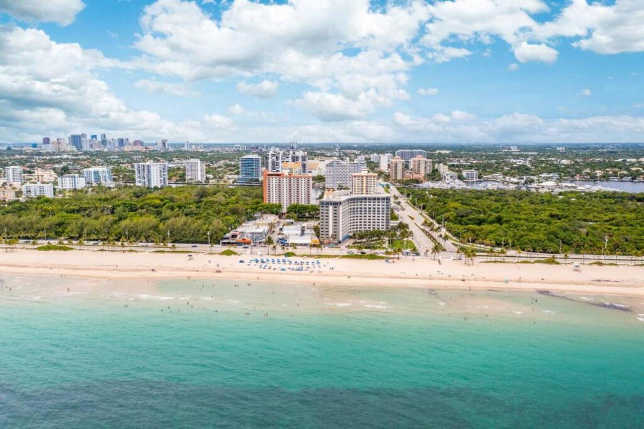 The Purple Pelican Beachfront With Ocean Balcony Unit 3 Fort Lauderdale Esterno foto
