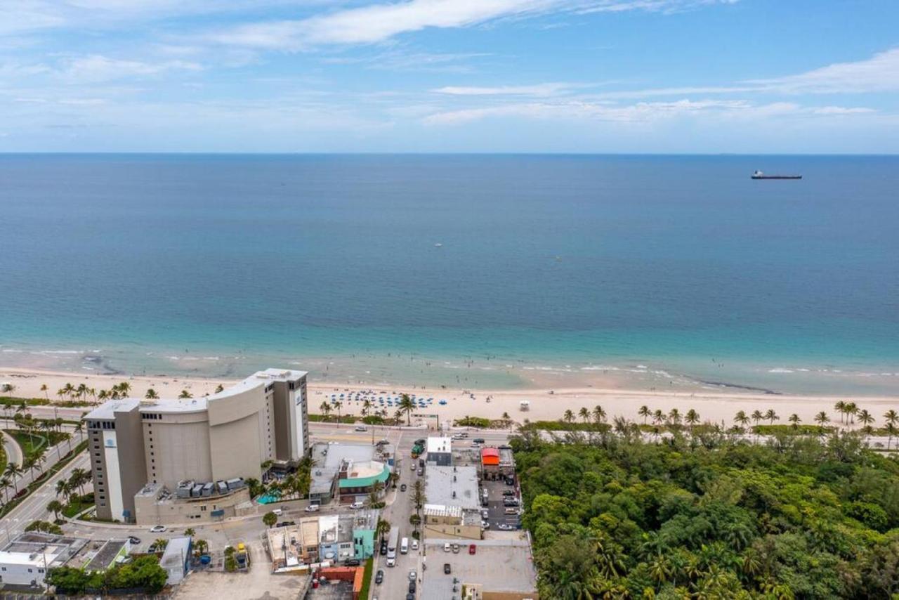 The Purple Pelican Beachfront With Ocean Balcony Unit 3 Fort Lauderdale Esterno foto