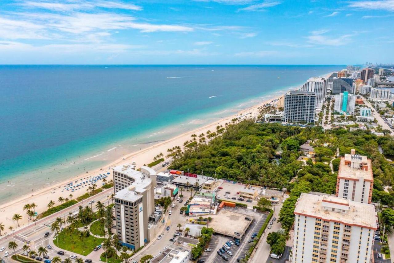 The Purple Pelican Beachfront With Ocean Balcony Unit 3 Fort Lauderdale Esterno foto