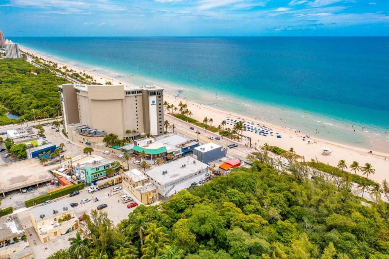 The Purple Pelican Beachfront With Ocean Balcony Unit 3 Fort Lauderdale Esterno foto