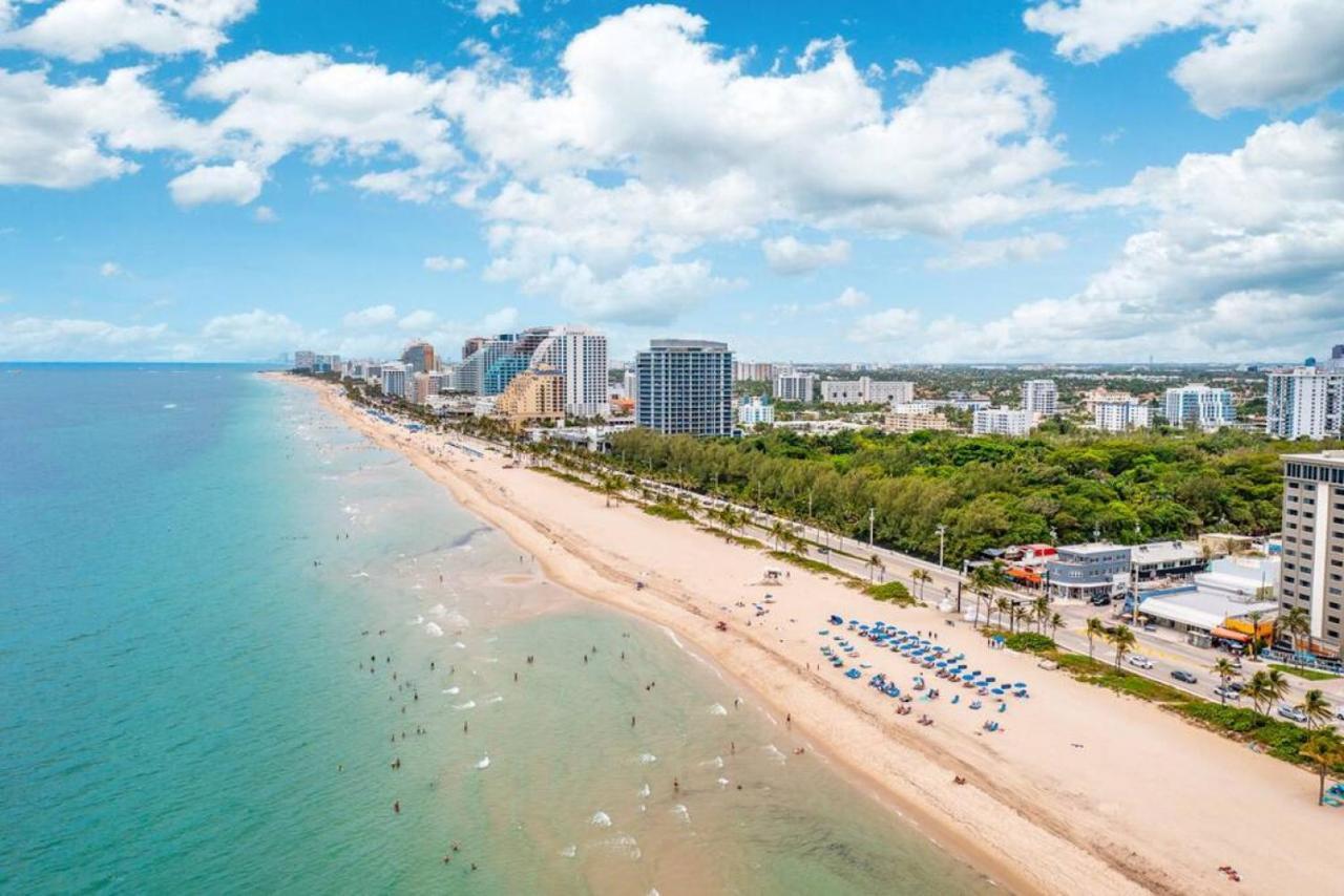 The Purple Pelican Beachfront With Ocean Balcony Unit 3 Fort Lauderdale Esterno foto