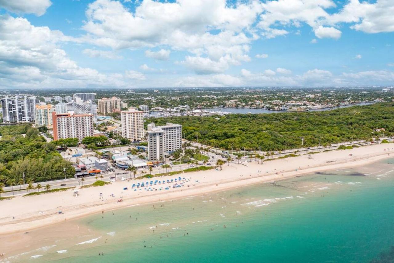 The Purple Pelican Beachfront With Ocean Balcony Unit 3 Fort Lauderdale Esterno foto